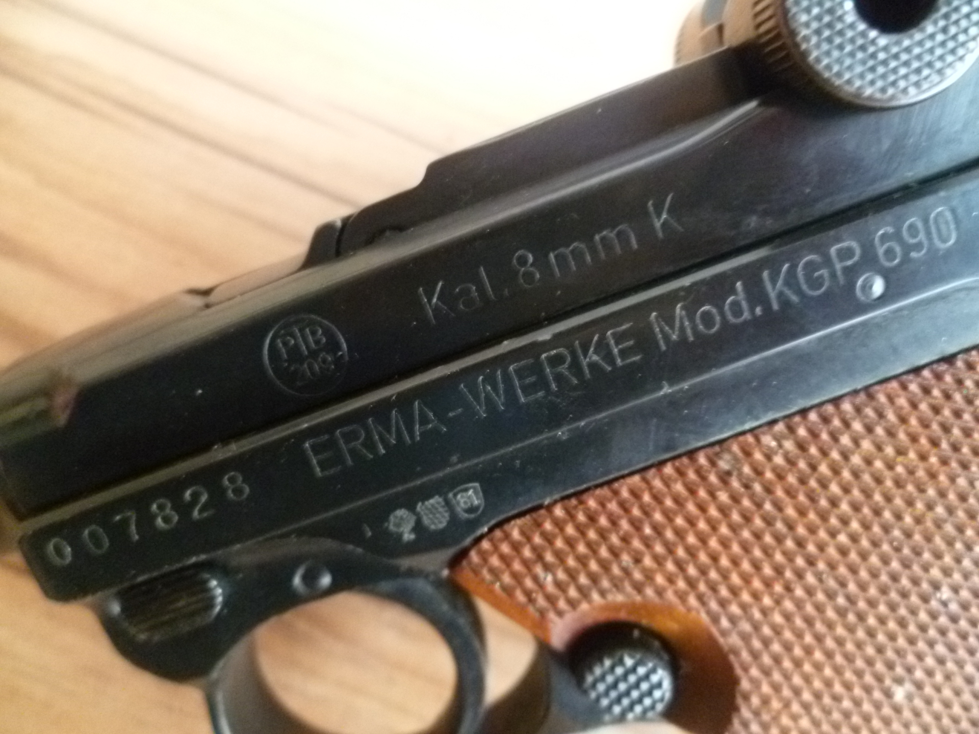 SRS Erma KGP 690 - 8mm Knallpatrone – Bild 2