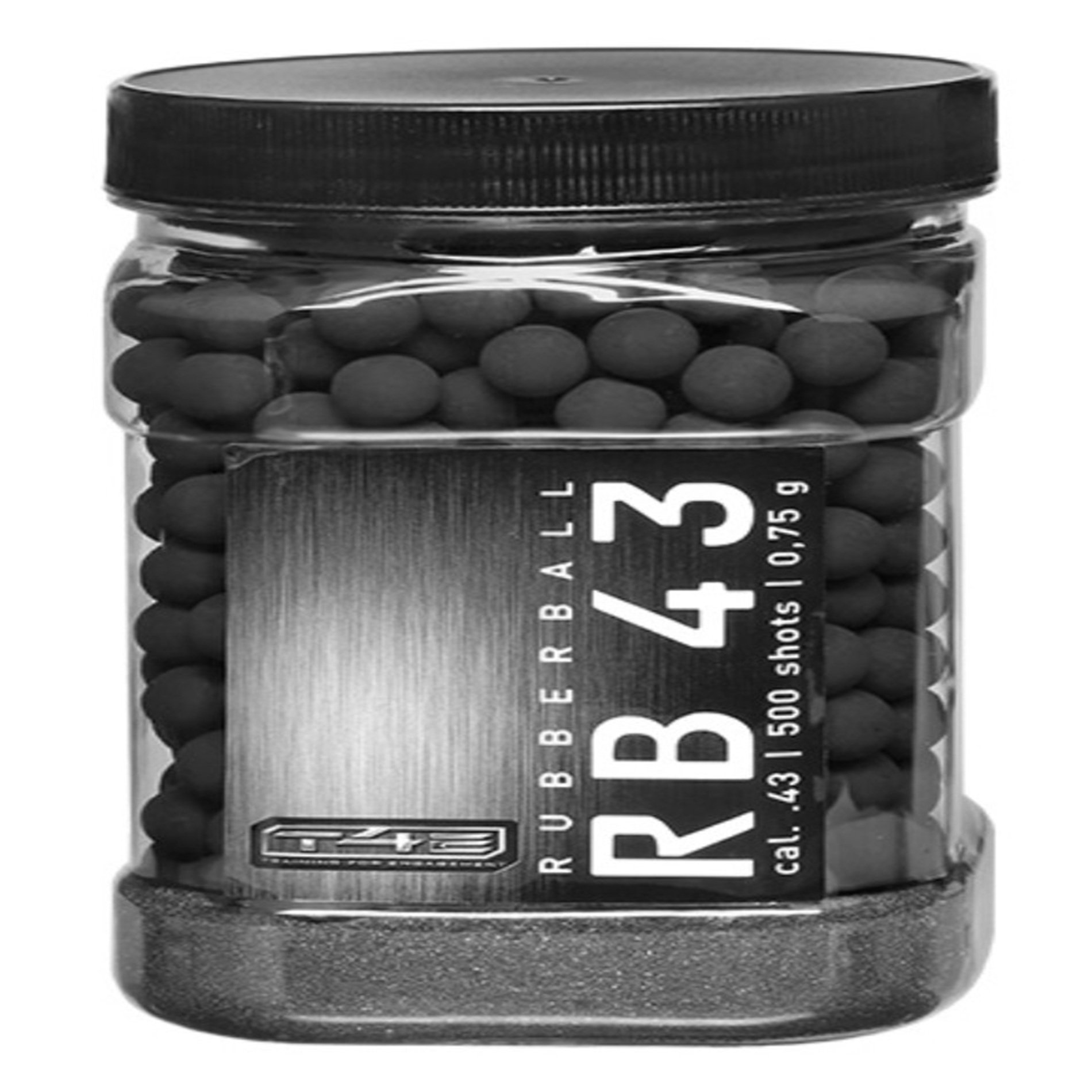 T4E Rubber Balls RAM Gummikugeln Umarex .43 Rubberballs 500 Stk – Bild 1