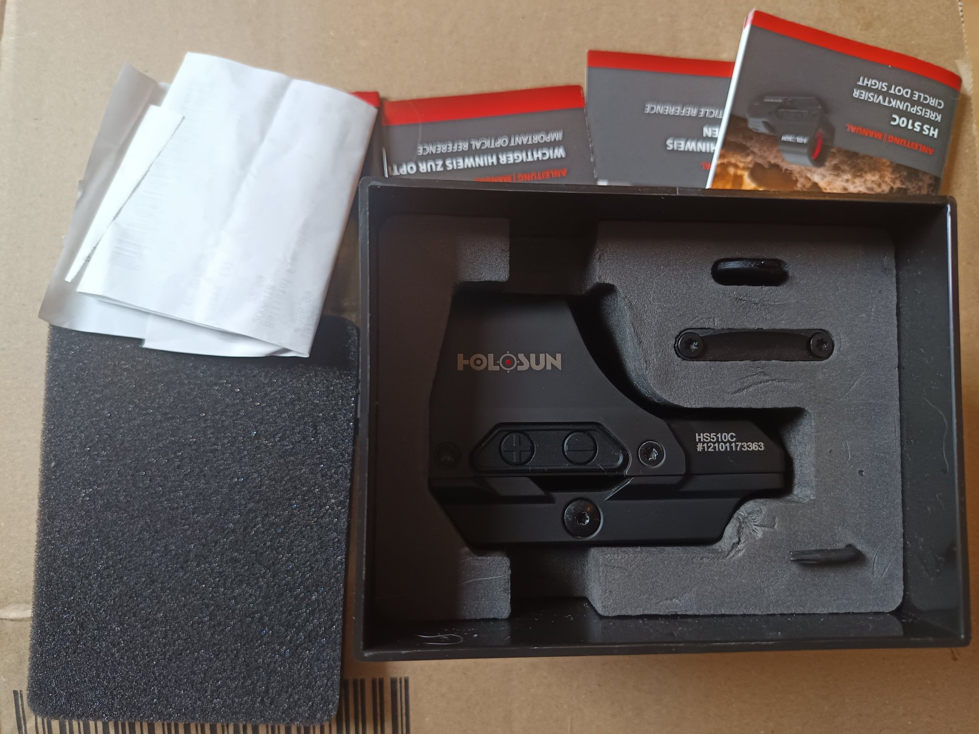 Holosun HS510C Rotpunktvisier – Bild 1