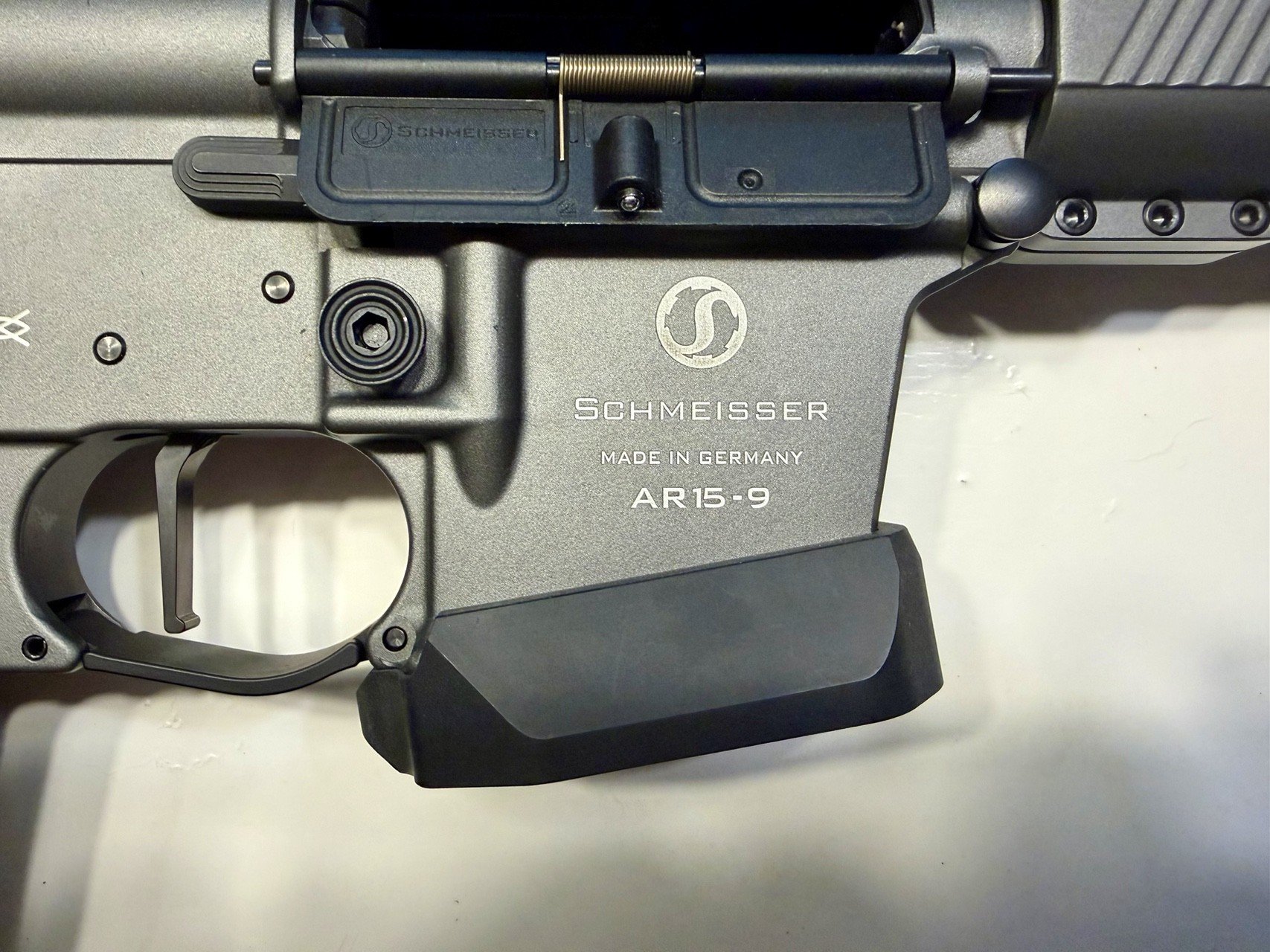 Schmeisser AR15-9 S4F Sport Dynamic PCC – 10,5" – Grey – 9 mm Luger – mit Holosun HS510C, Koffer und – Bild 5
