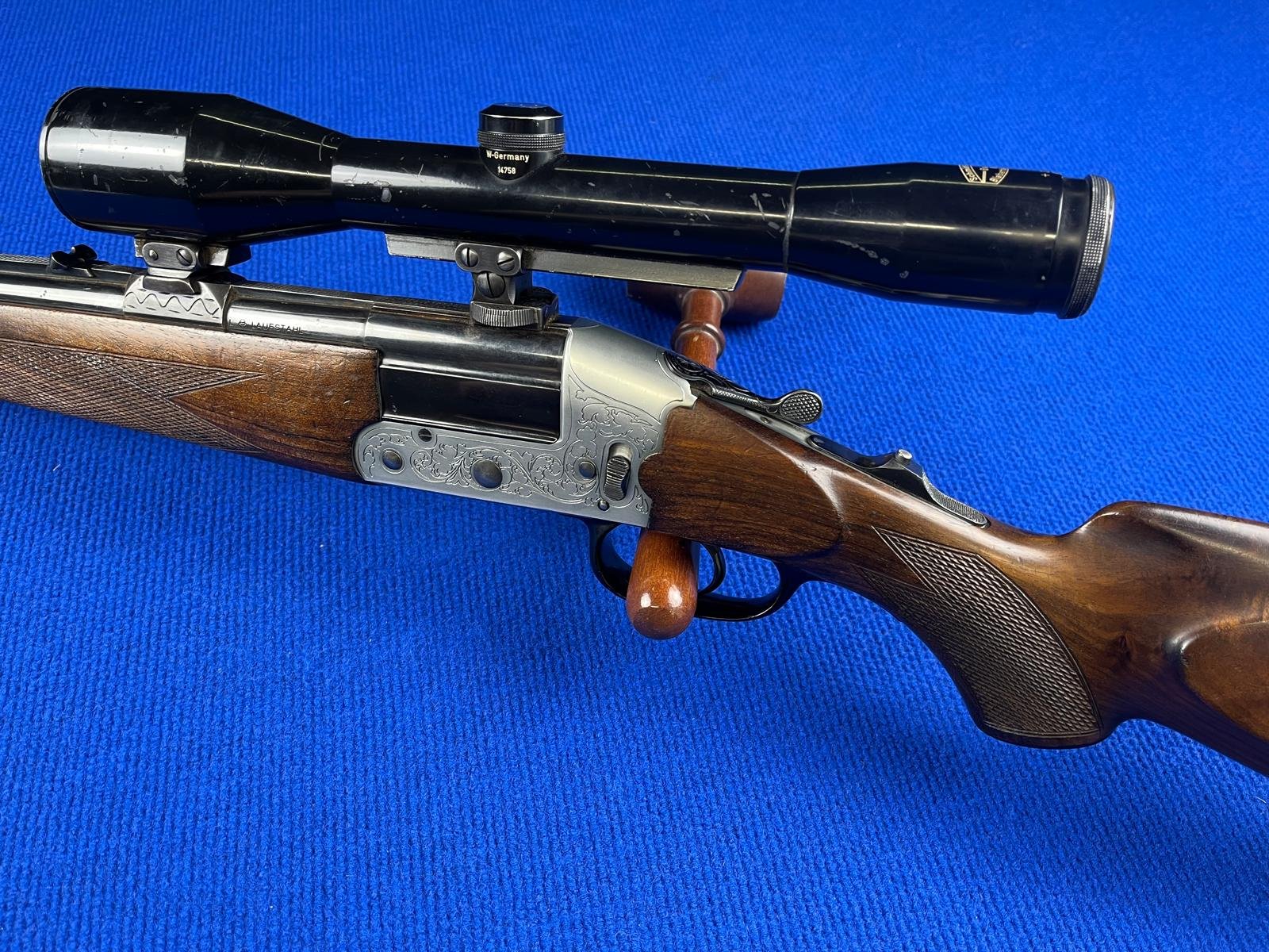 Heym BBF Kal. 5,6x50R - 16/70 mit Schmidt&Bender 6x42 Abs.1 – Bild 2