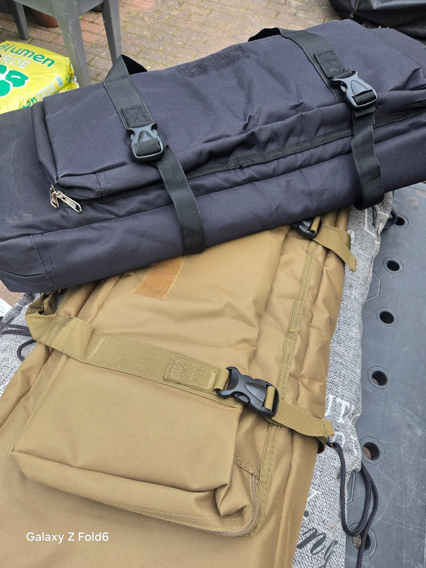 Futteral Gewehrtasche gefüttert für Jagt und Outdoor 70 cm x 30 cm Transport in schwarz – Bild 13