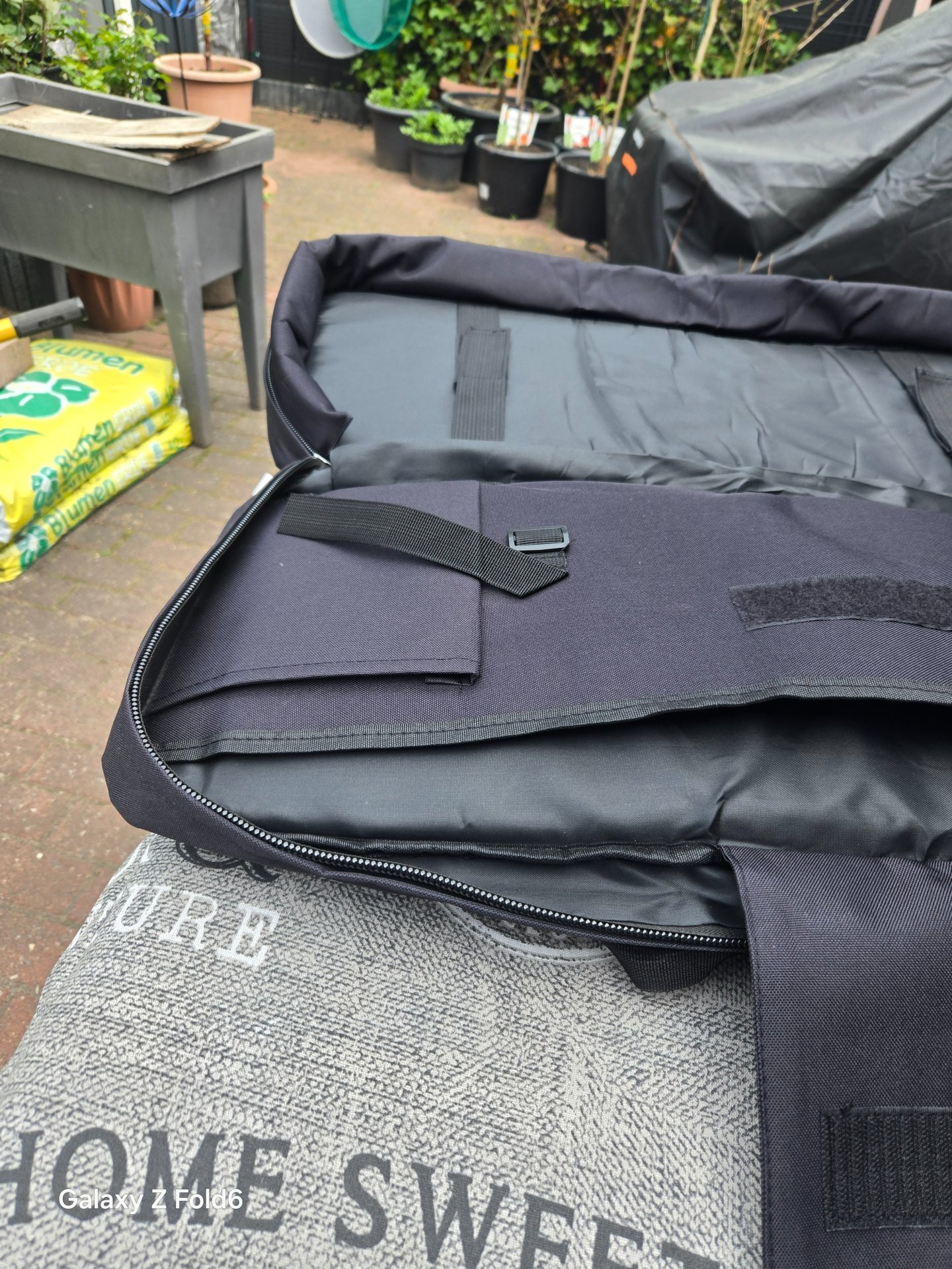 Futteral Gewehrtasche gefüttert für Jagt und Outdoor 70 cm x 30 cm Transport in schwarz – Bild 10