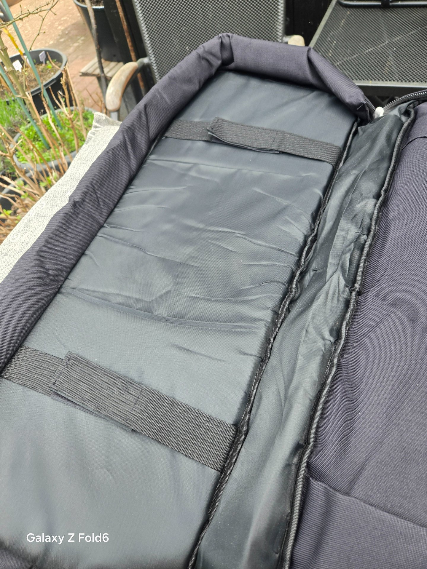 Futteral Gewehrtasche gefüttert für Jagt und Outdoor 70 cm x 30 cm Transport in schwarz – Bild 3