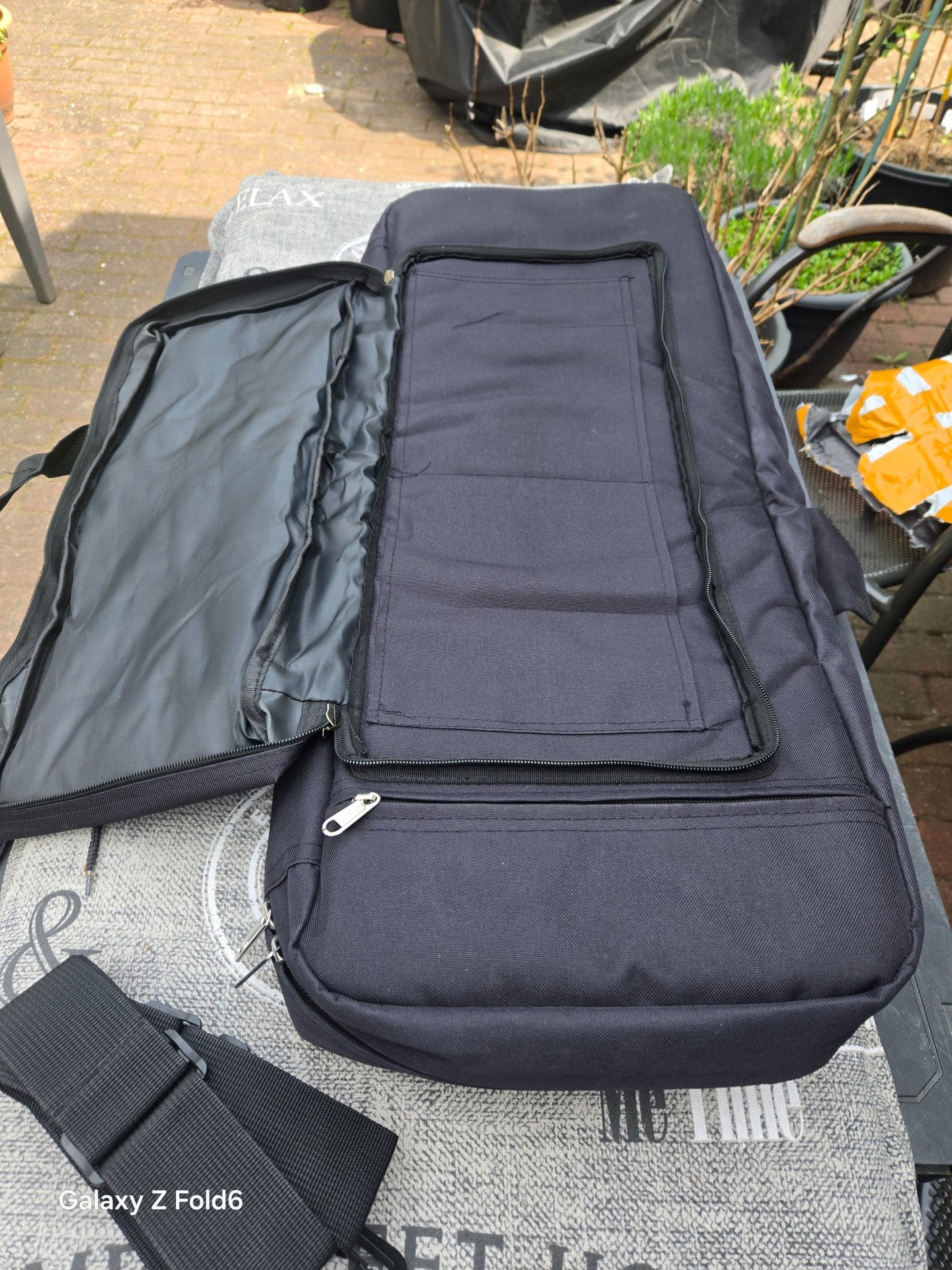 Futteral Gewehrtasche gefüttert für Jagt und Outdoor 70 cm x 30 cm Transport in schwarz – Bild 1