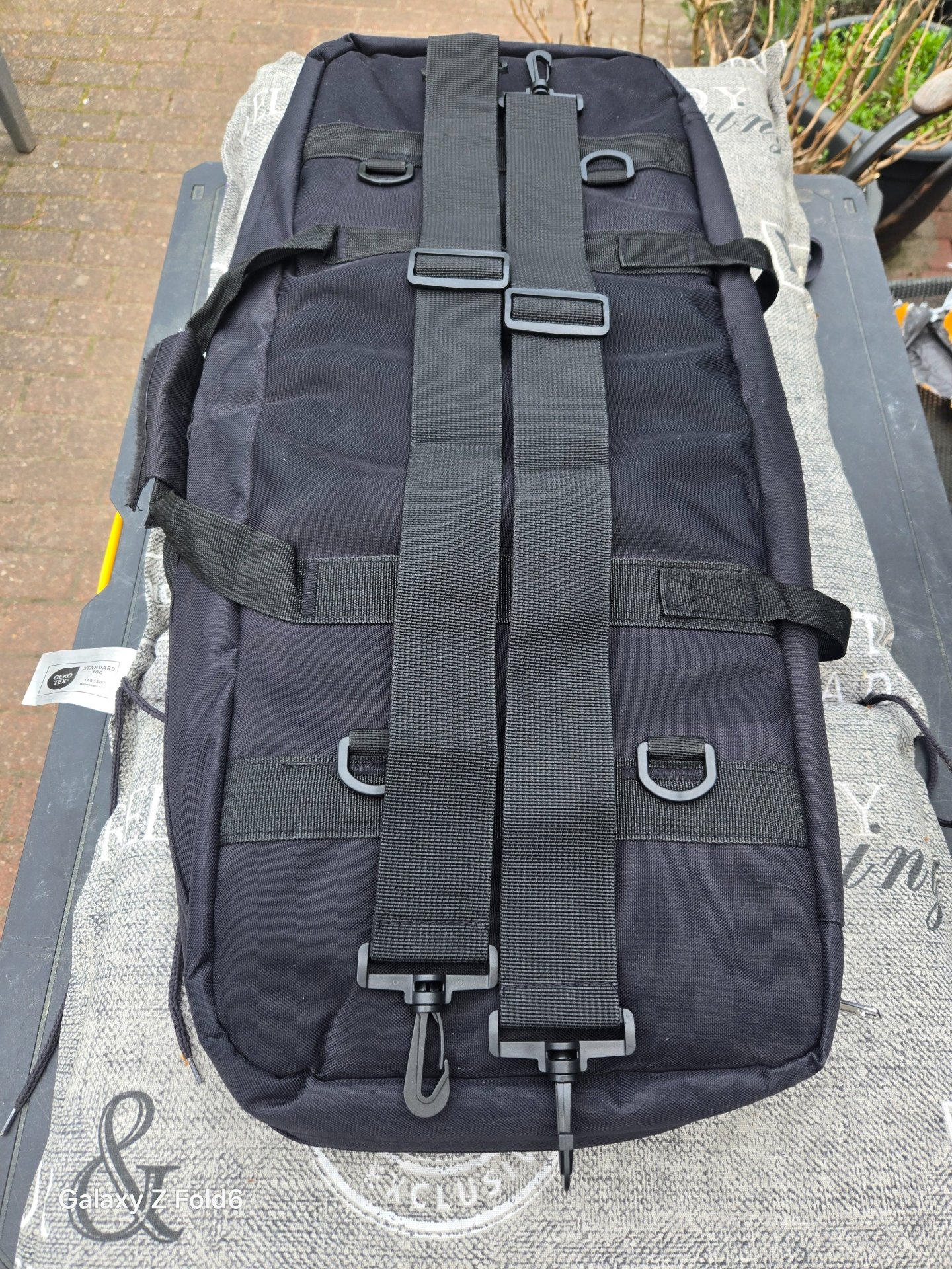 Futteral Gewehrtasche gefüttert für Jagt und Outdoor 70 cm x 30 cm Transport in schwarz – Bild 2