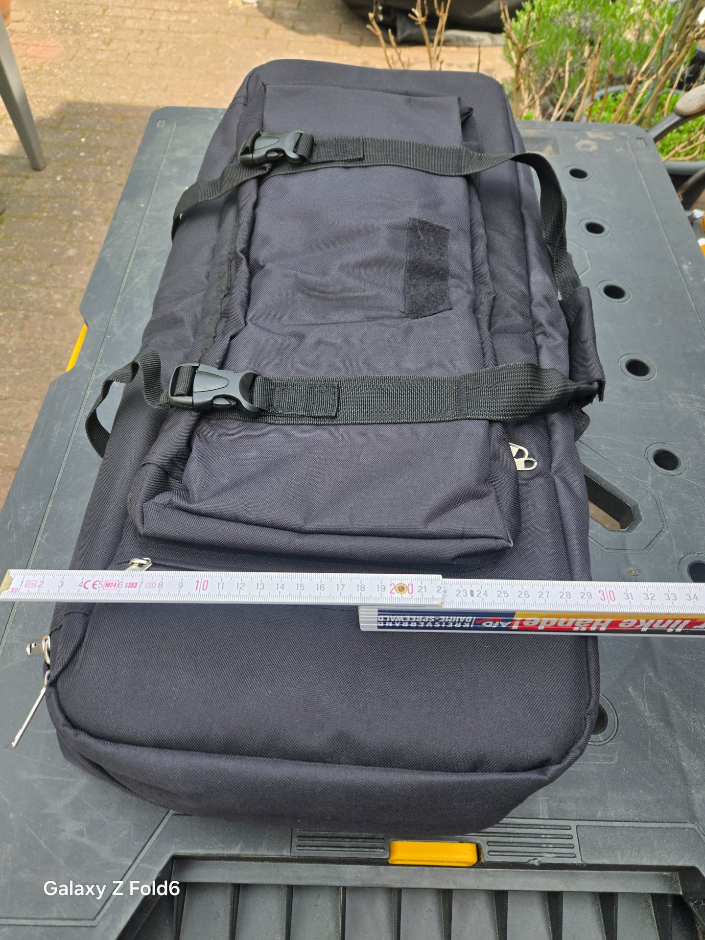 Futteral Gewehrtasche gefüttert für Jagt und Outdoor 70 cm x 30 cm Transport in schwarz – Bild 6