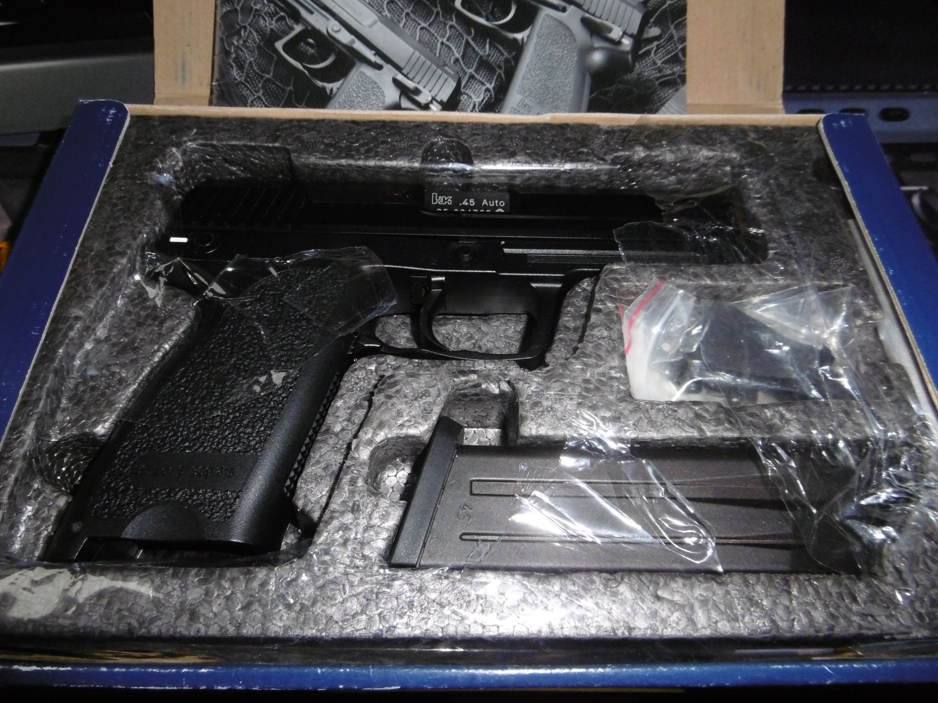 KSC COMPACT USP-45 Gas-Blow-Back-Airsoft-Pistole im Kaliber 6 mm BB – Bild 2