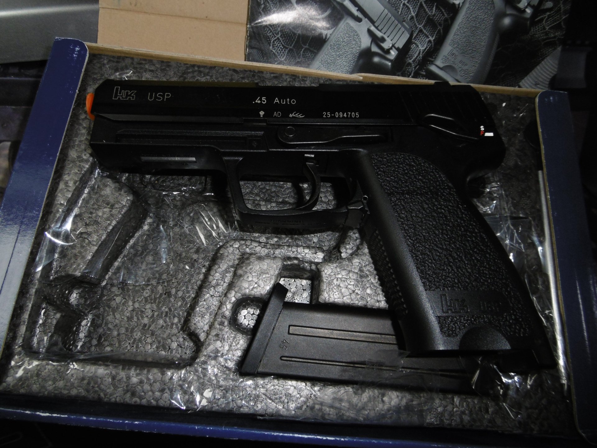 KSC COMPACT USP-45 Gas-Blow-Back-Airsoft-Pistole im Kaliber 6 mm BB – Bild 5