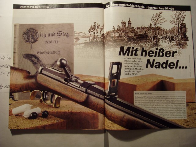 Visier-Heft ** Zündnadelgewehr - Die Jägerbüchse M/65 ** – Bild 1