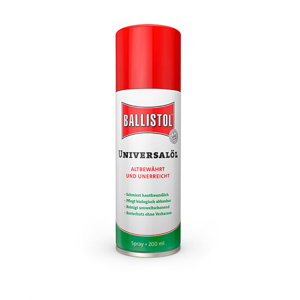 Ballistol ® Universalöl - Spray 200ml - Der Klassiker zur Pflege von Holz, Leder und Metall – Bild 1