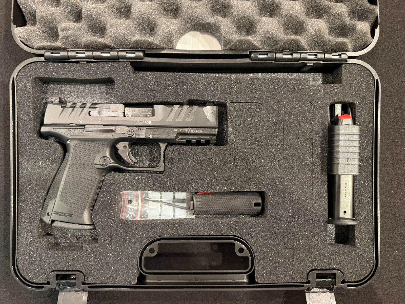 Walther PDP F-Series 4" 9 mm Luger, 15 Schuss – NEU – Bild 1