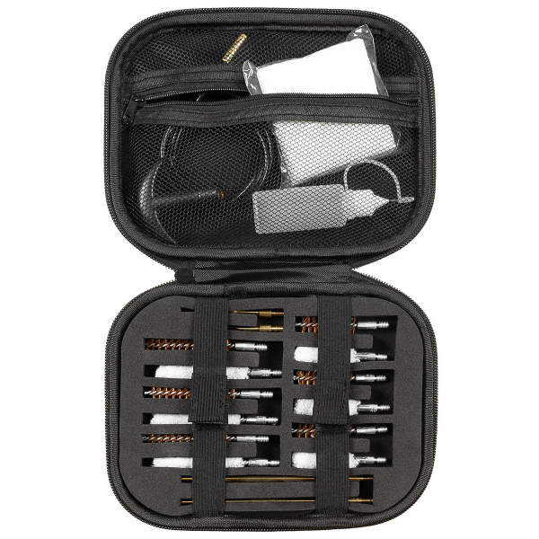 Pistolen Reinigung - Set / Waffenreinigung + Box für Kaliber cal. .22, .30, .270, .40, .38, .45 – Bild 1