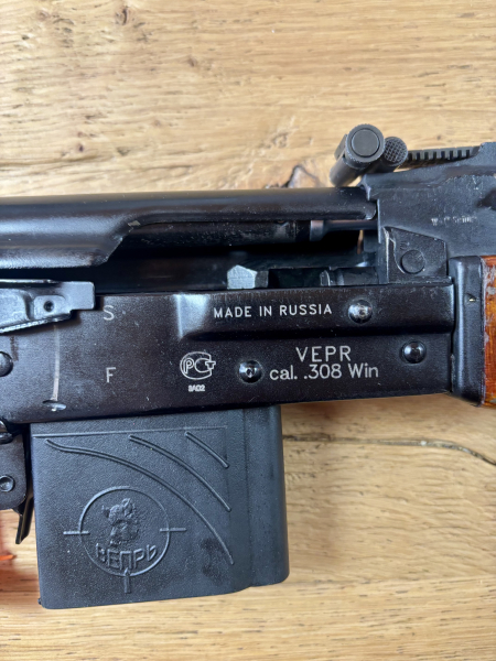 AK 47 - russische Molot Vepr / Kal. .308Win - inkl. Optikschiene und Klappschaft – Bild 6