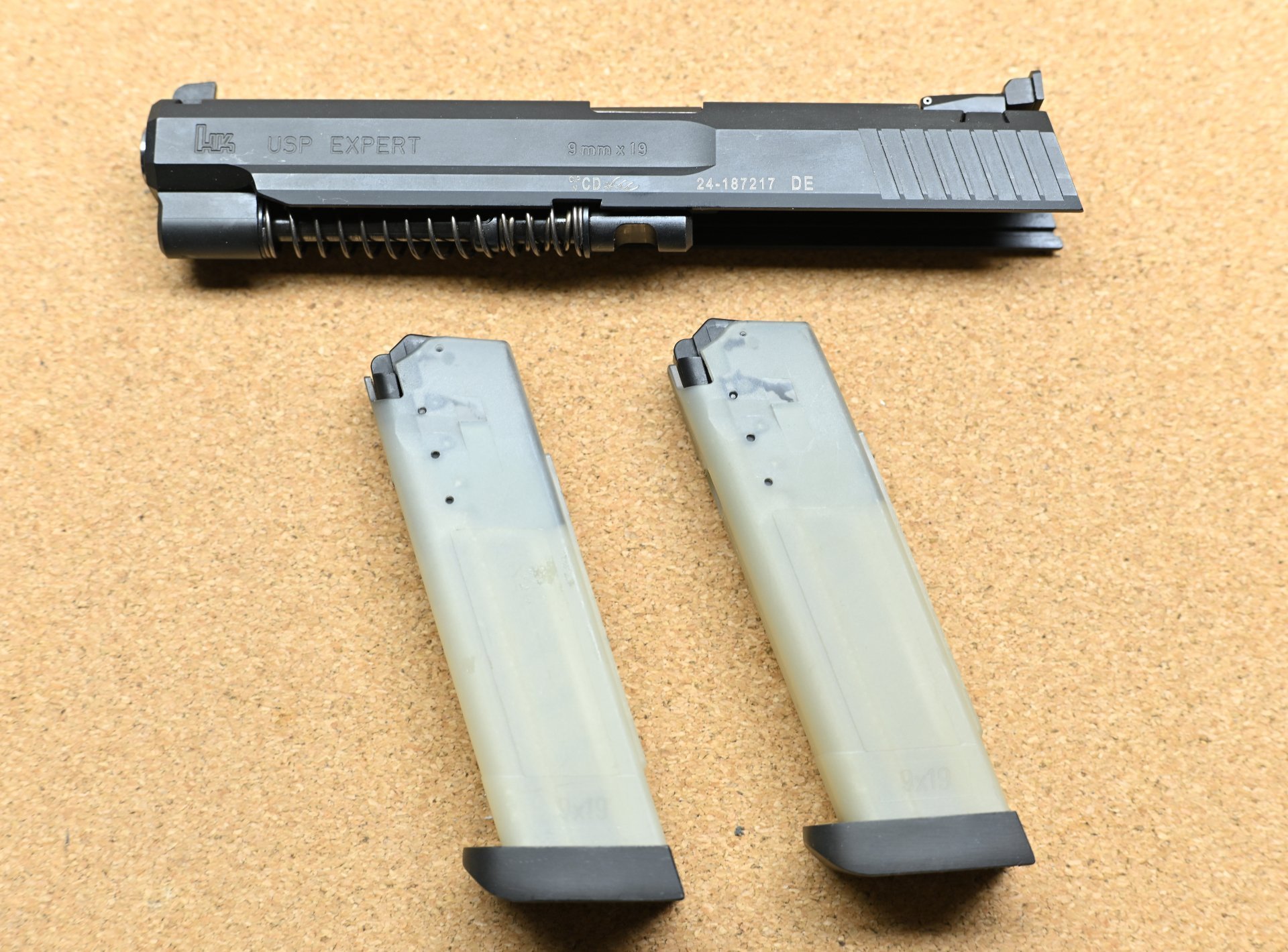HK USP Expert .45ACP mit HK Wechselsystem 9mm Luger – Bild 2