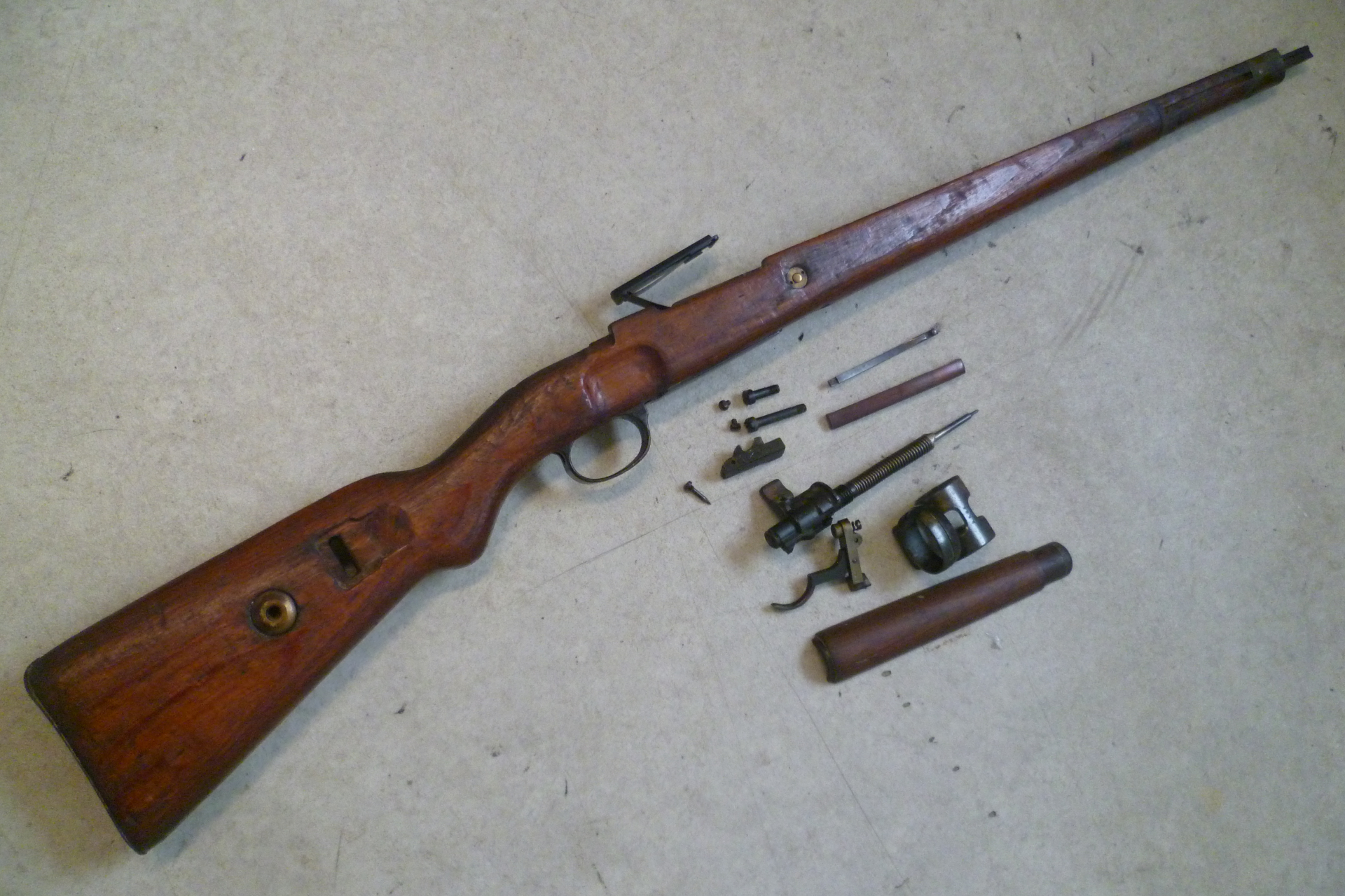Konvolut Schaft und freie Ersatzteile Karabiner 98k – Bild 5