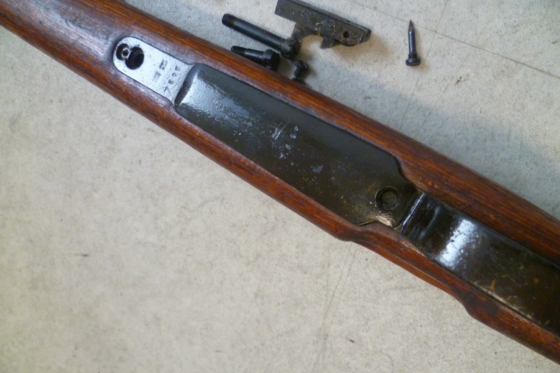 Konvolut Schaft und freie Ersatzteile Karabiner 98k – Bild 6