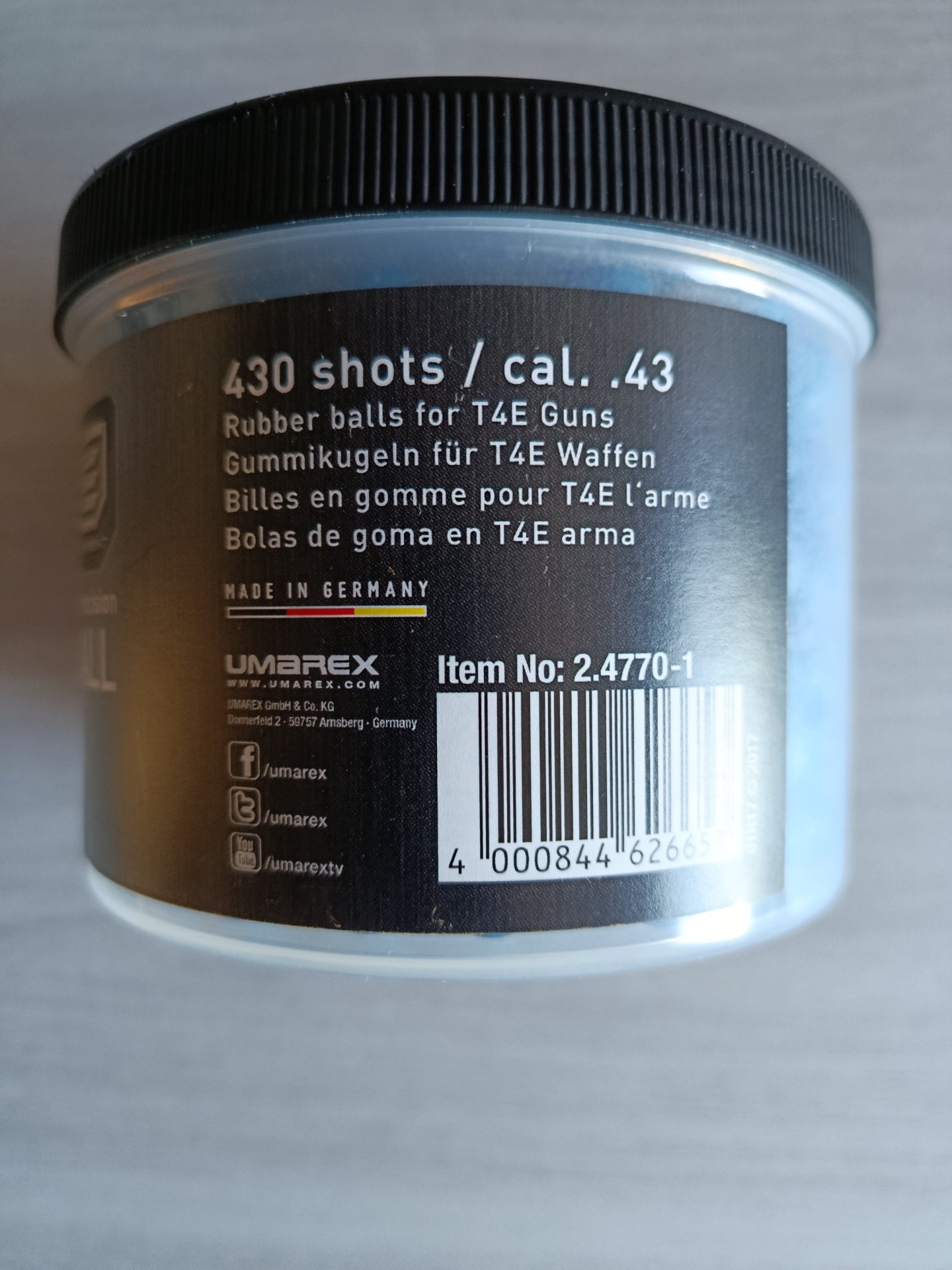 T4E Powerball Rubberball cal. 43 – Bild 2