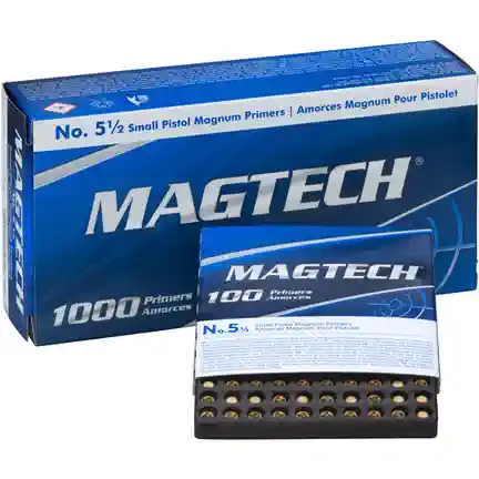 MAGTECH Zündhütchen Small Pistol Magnum 5 1/2 S.P.M. > je 100 Stück | NEU SOFORT LIEFERBAR ! – Bild 1
