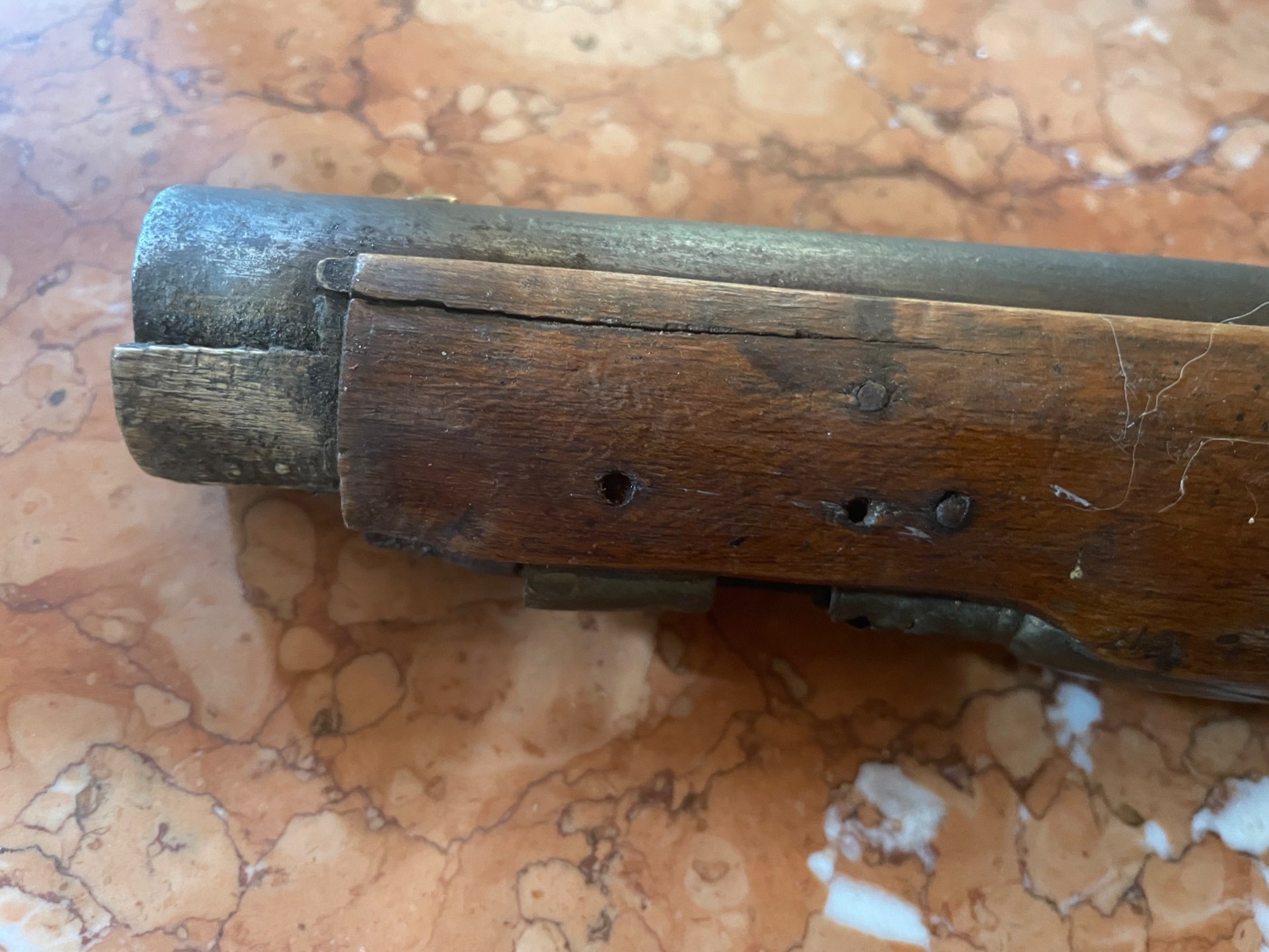 Alte Perkussionspistole – Bild 4
