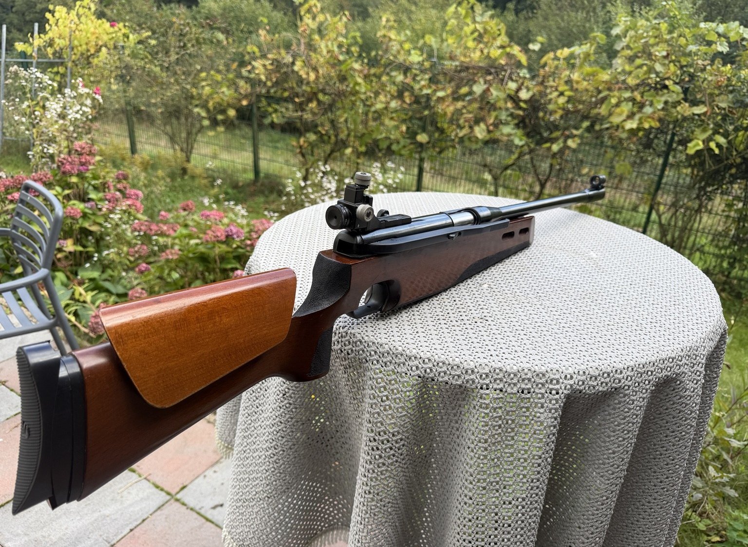 Anschütz LG Match 380 – Linksanschlag mit Originaldiopter – Bild 2
