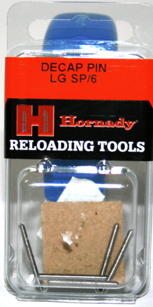 6x HORNADY Decapping Pins / Zündhütchen Ausstoßerstifte f. Kalibriermatrize ohne Kopf Large 060008 – Bild 1