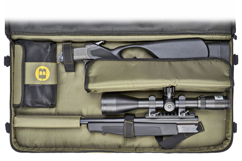 BERGARA BA13TD Futteral / Tasche für zerlegte Kipplaufbüchse (Blaser K95) Farbe grün Maße 70 x 32 cm – Bild 1