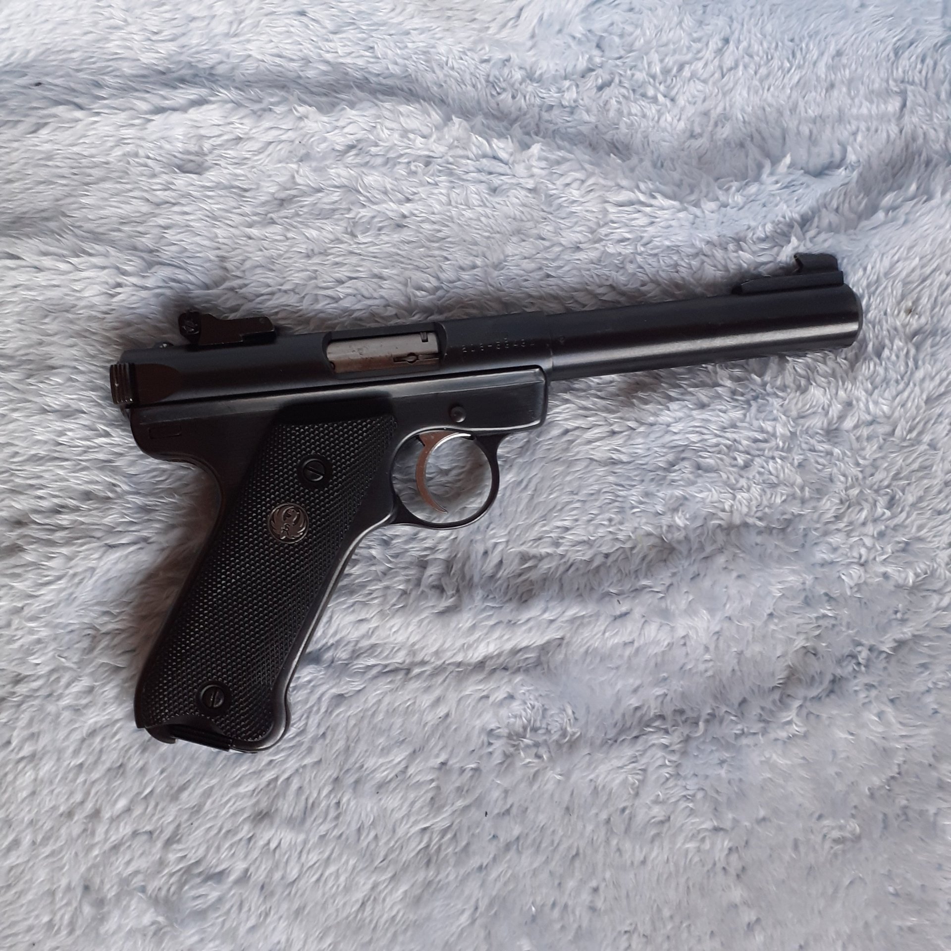 Ruger Mark2 Pistole 22lfb brüniert – Bild 2
