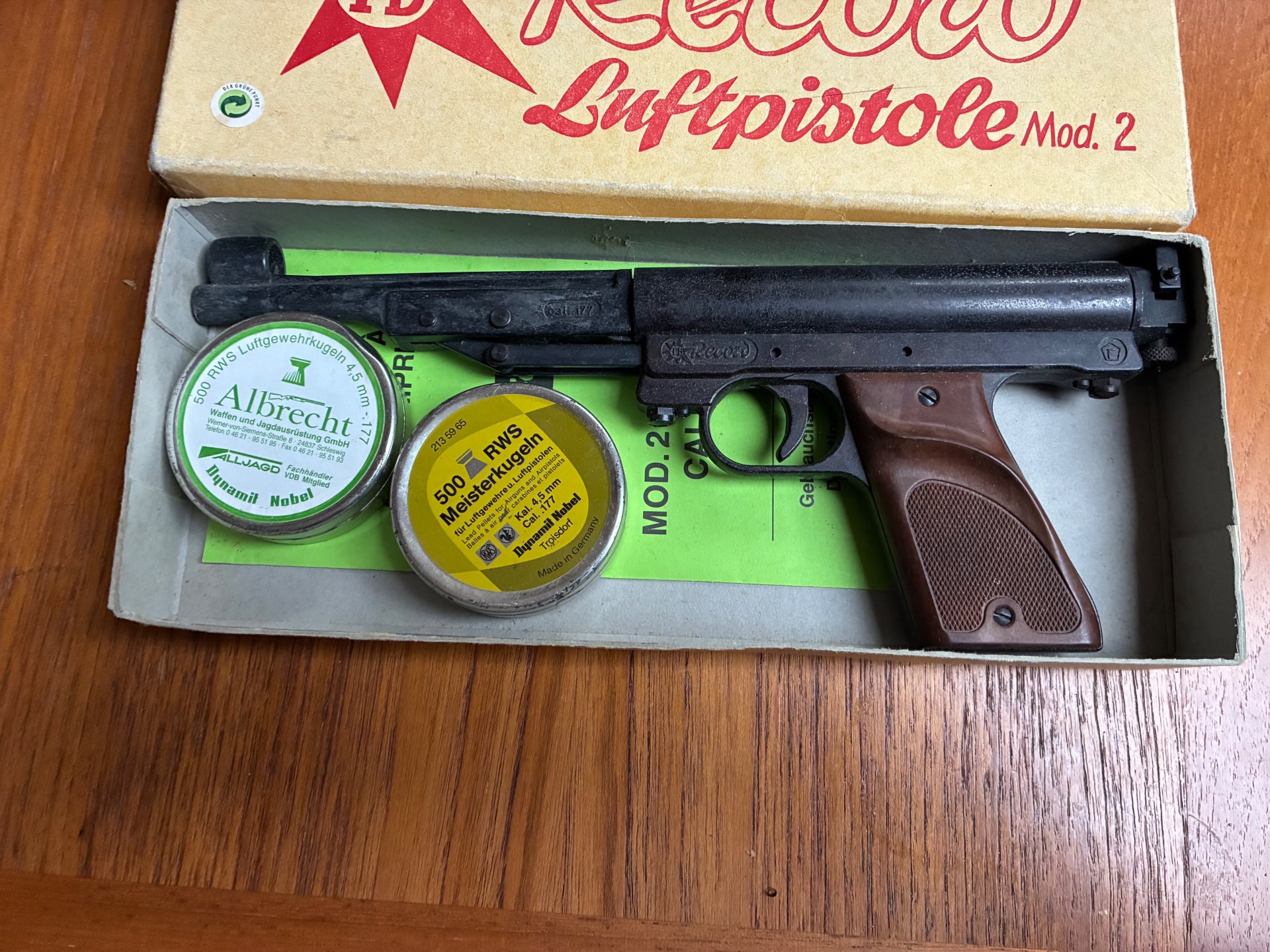 FB Record Luftpistole Mod. 2 – Bild 2
