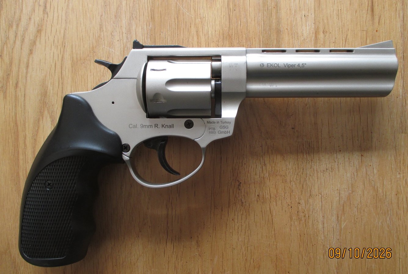 Revolver Ekol Viper 4,5" Kal. 9mm R Knall – Bild 1