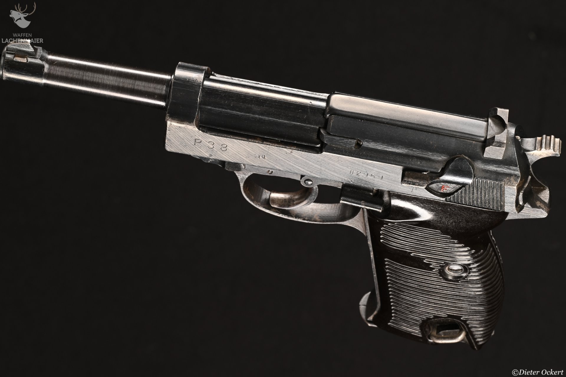 Spreewerke Grottau P38 / Code cyp Kaliber 9mmLuger – Bild 2