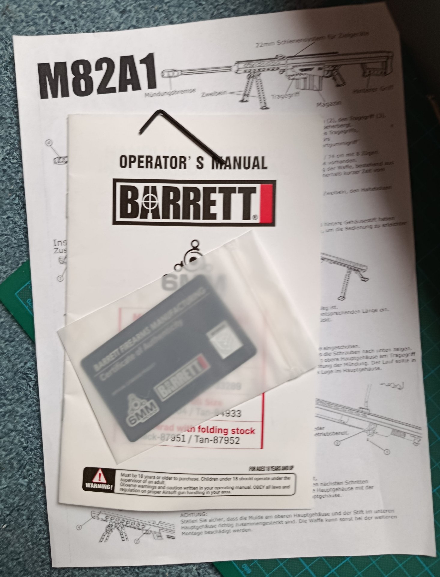 Snow Wolf Barrett M82A1 Softair Springer – Bild 6