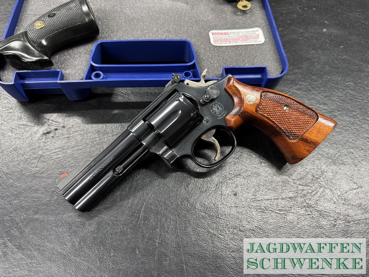 Seltener Smith & Wesson Mod. 586 4"Zoll .357 Mag. von 1986 in Top Zustand ! – Bild 1