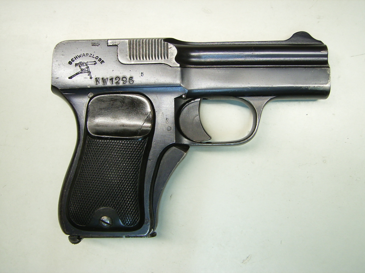 Pistole Schwarzlose Mod. 1908 Kal. 7,65 mm Br. – Bild 2