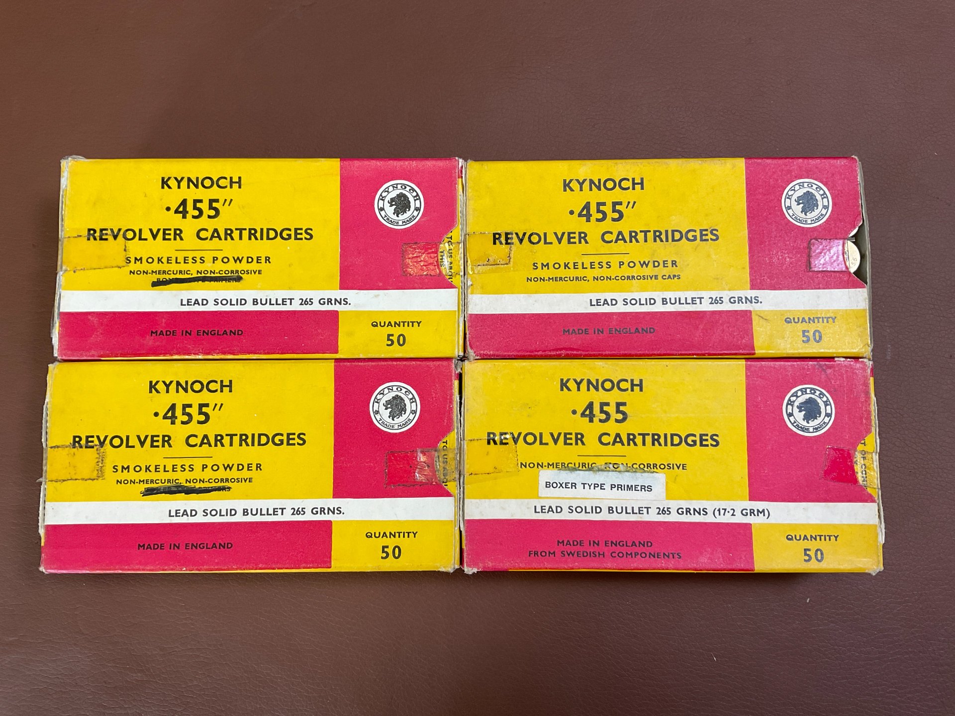 KYNOCH Munition .455 Revolver 200 Stück – Bild 1