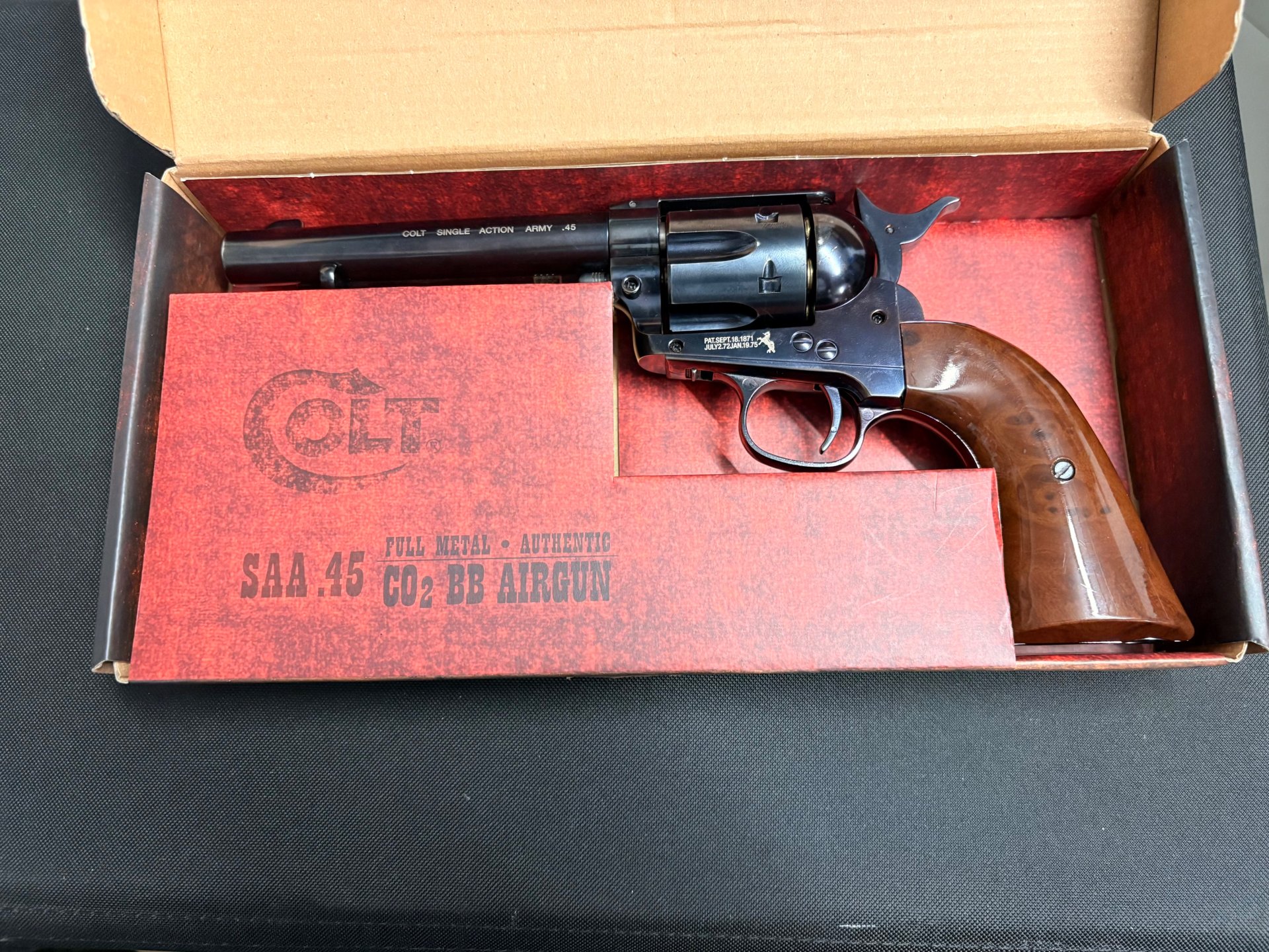 COLT SAA.45 CO2 BB Airgun 4.5mm – Bild 1