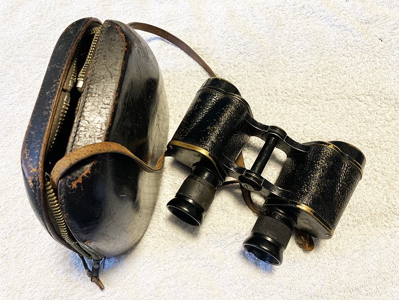 Fernglas Wehrmacht 8 x 30 mit Futteral – Bild 1
