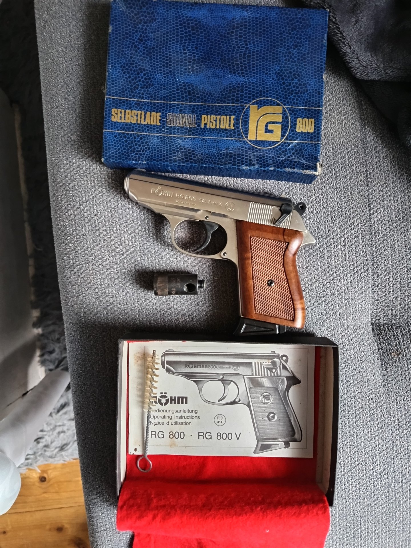 Röhm RG 800 in Original Verpackung PTB 414, Sammlerzustand – Bild 1