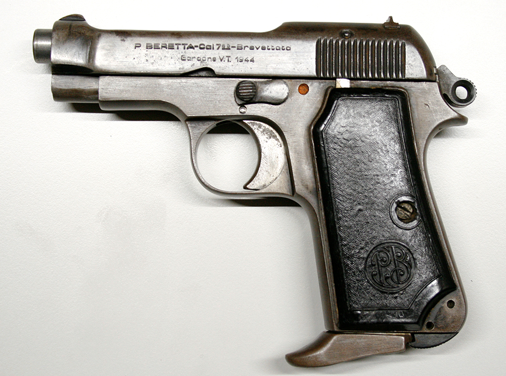 BERETTA Pistole M1934 Kaliber 7,65mm .32 > Luftwaffe Marine Italien > Kriegsfertigung 1944 Gardone V – Bild 1