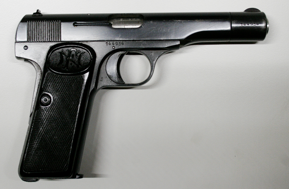 FN Belgien Pistole Modell 1922 ! selten Nummerngleich ZOLL Stempel Kaliber 7,65mm Browning .32 Auto – Bild 1