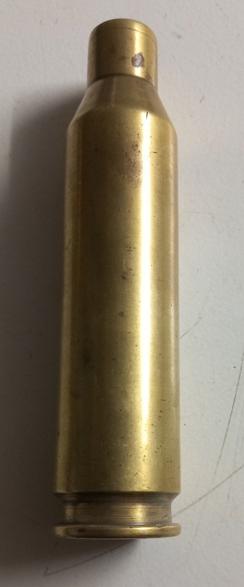 Dekohülse 14,5×114mm aus Messing von 1958 – Bild 1