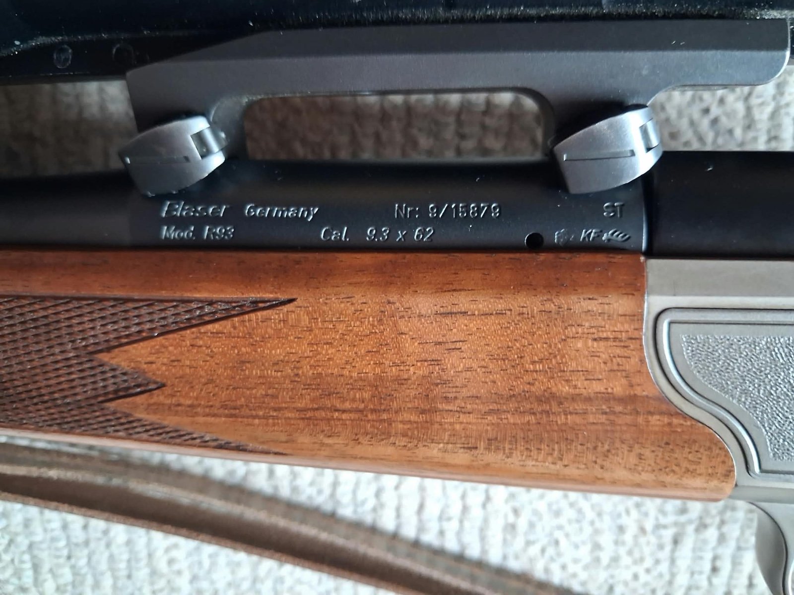 Blaser R93, Standard, Kal. 9,3x62 – Bild 3