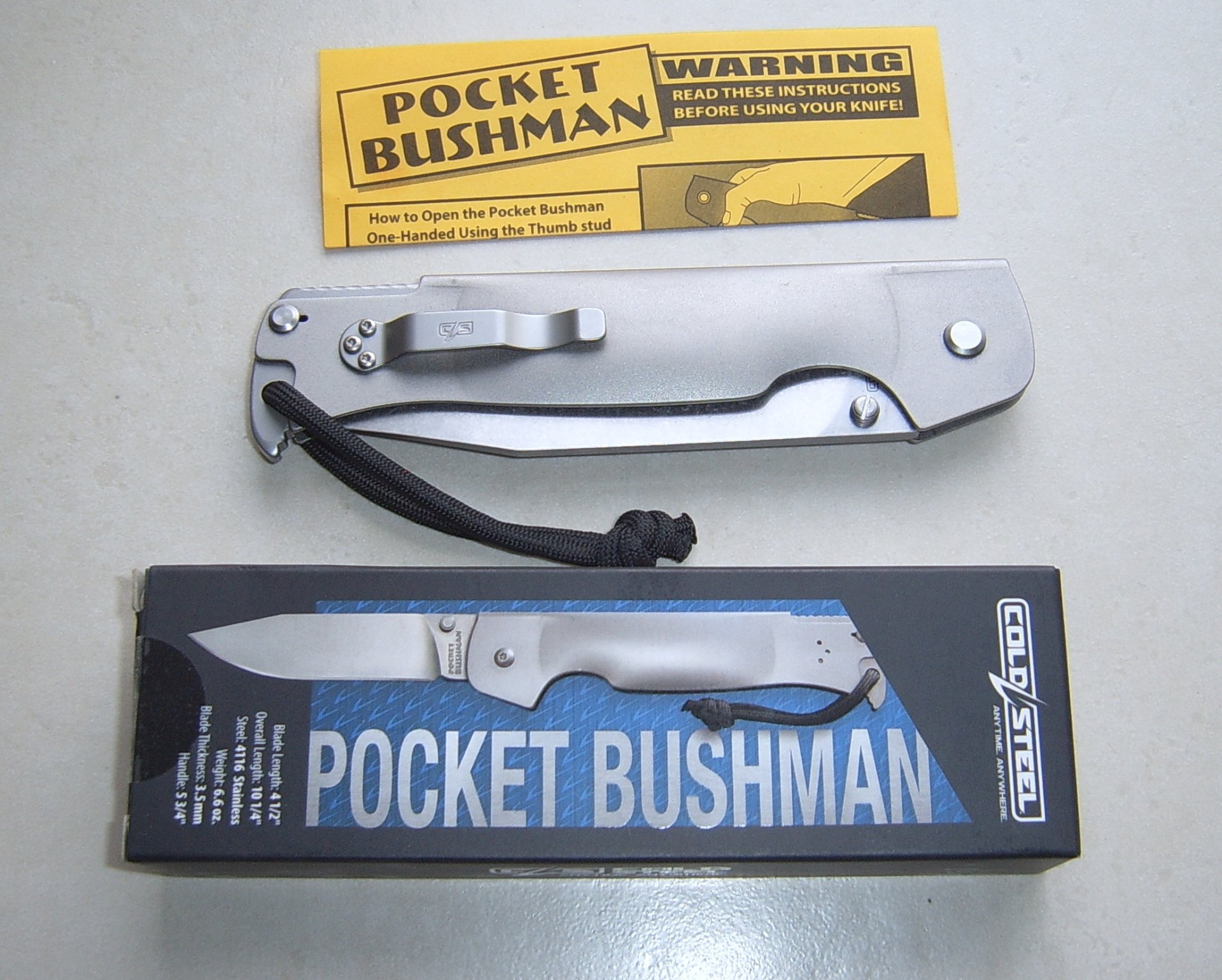 Cold Steel - Pocket Bushman – Bild 2