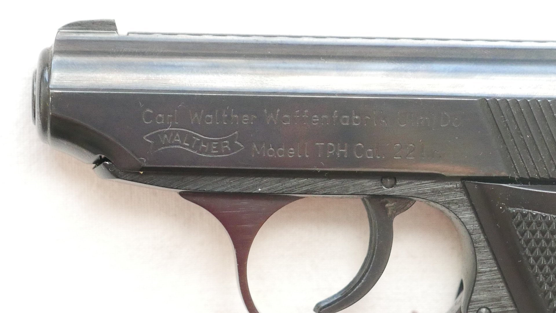 Pistole Walther TPH Kal. 22 lfB neuwertig, ungeschossen in OVP – Bild 6