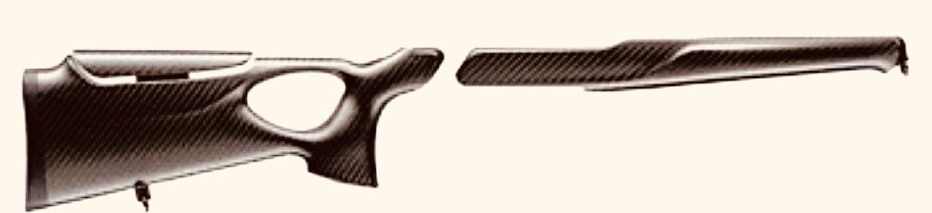 Sauer 505/404 XTC Carbon Vorder- und Hinterschaft ORIGINAL + Sauer Bipod Flexpro – Bild 1