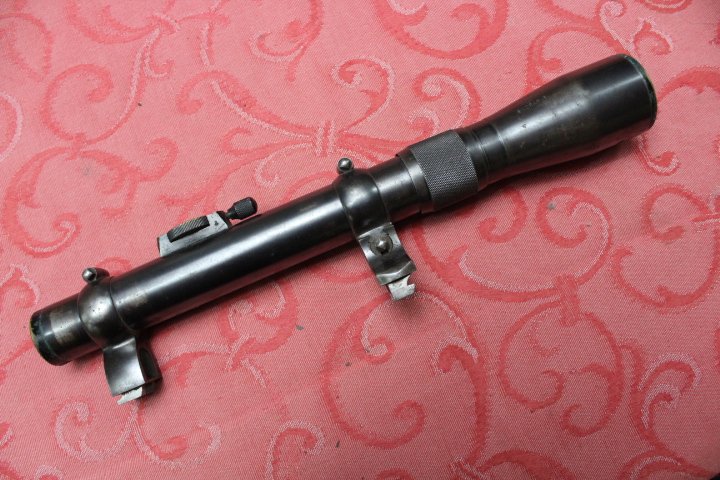 Erster WK Scharfschützen Zielfernrohr zum 98. "Voigtländer SKOPAR B" Originalstück aus 1868 – Bild 2