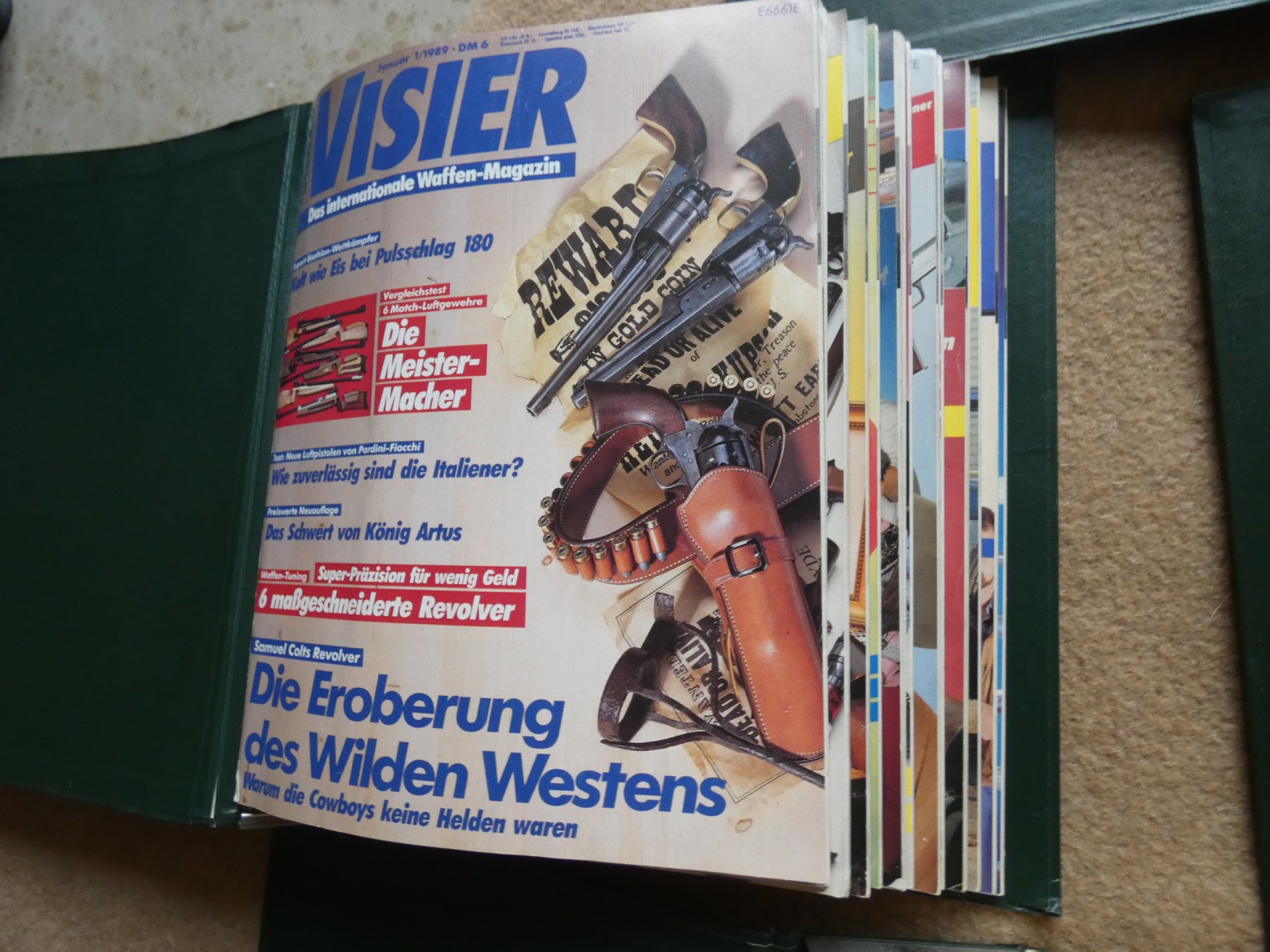 Visier Hefte im Sammelordner 88/89/90 guter Zustand – Bild 4