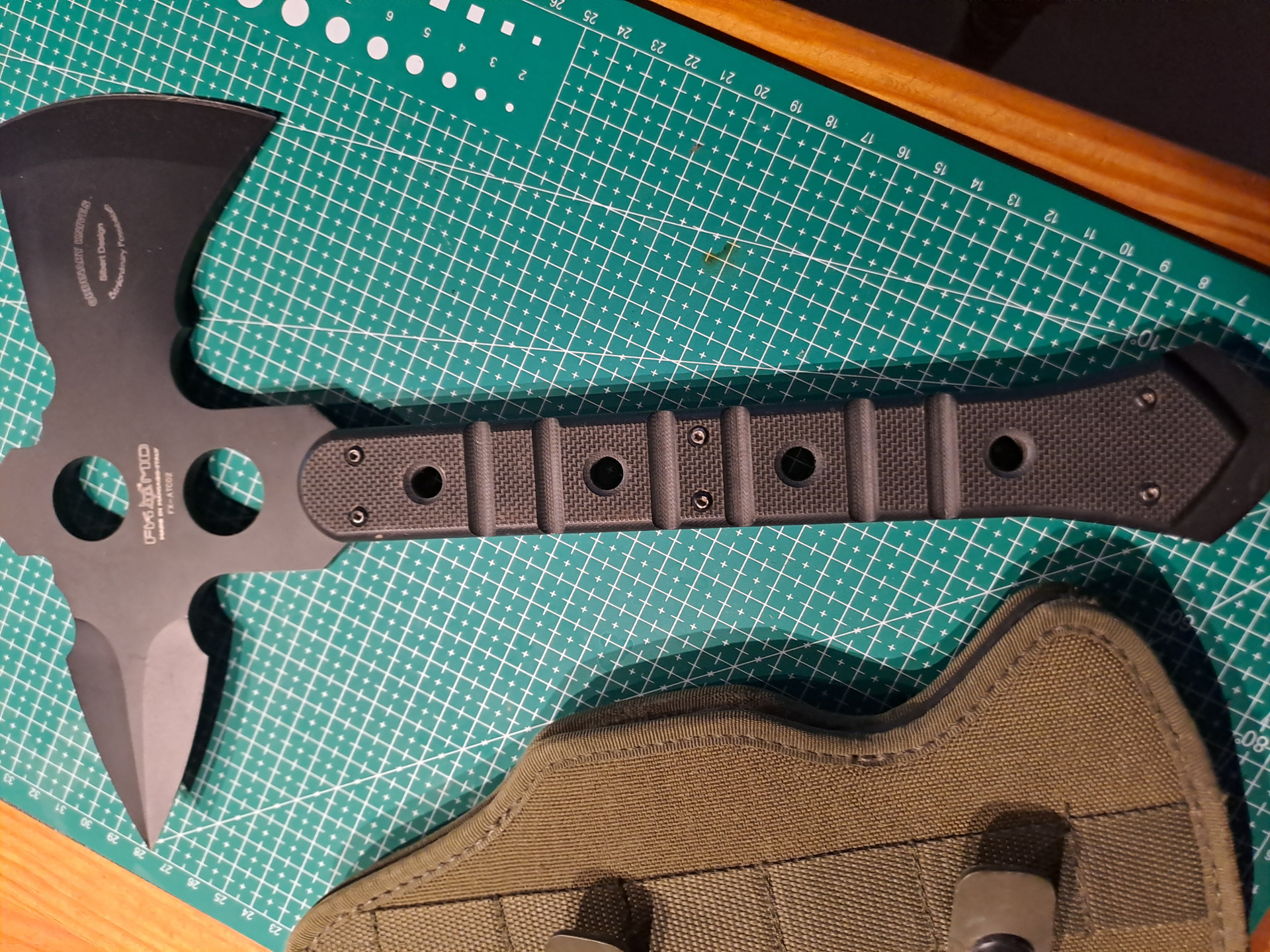 Shane Sibert Fkmd tactical Tomahawk N 690 Stahl – Bild 2