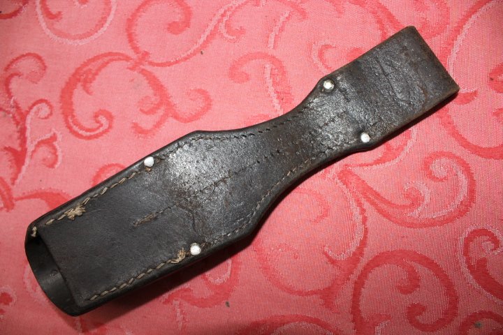 Wehrmacht 98K Bajonett Koppelschuh. Gestempeltes Originalstück – Bild 2