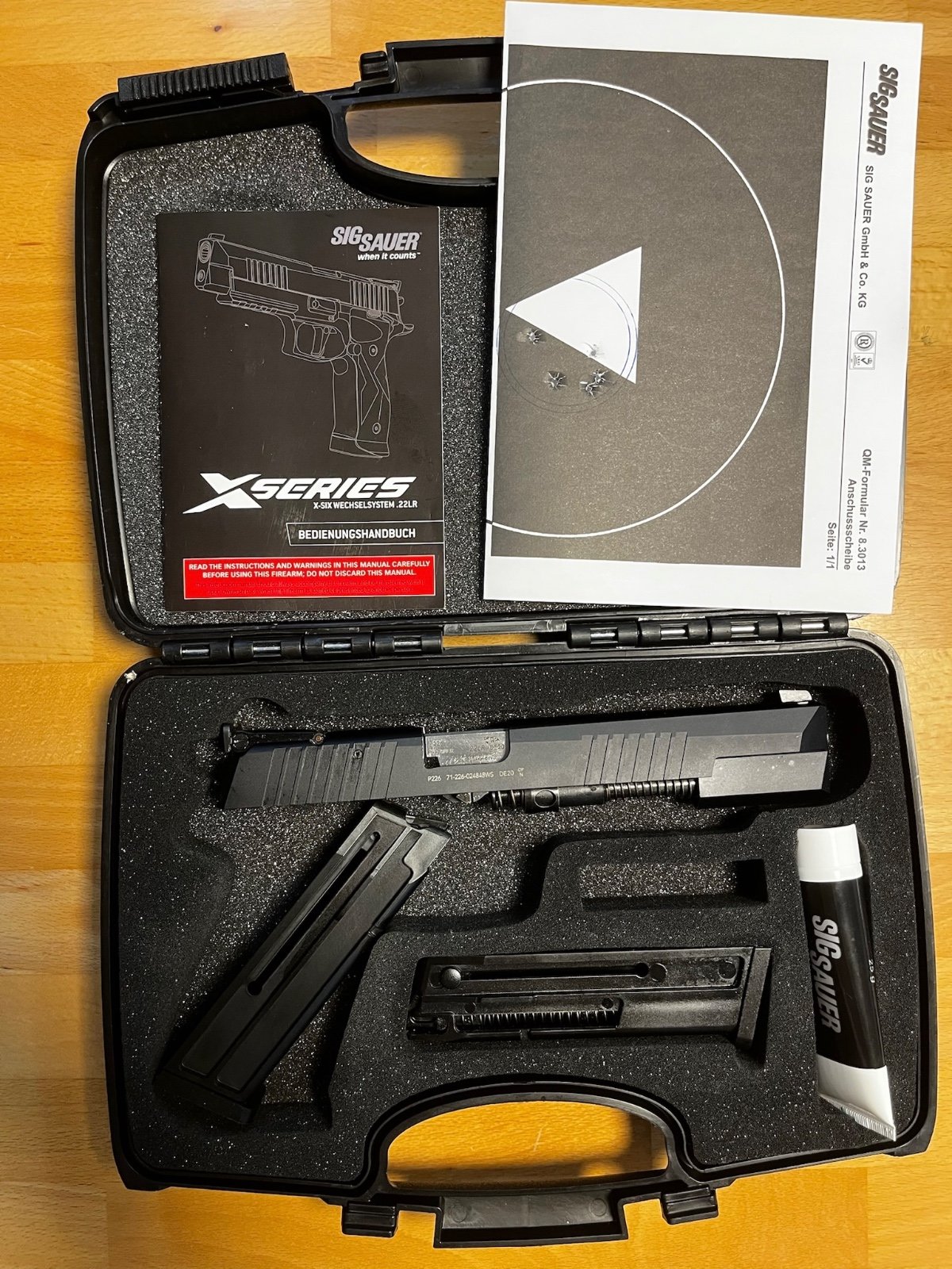 SIG SAUER P226, X-SIX,.22 lfB. Wechselsystem – Bild 1